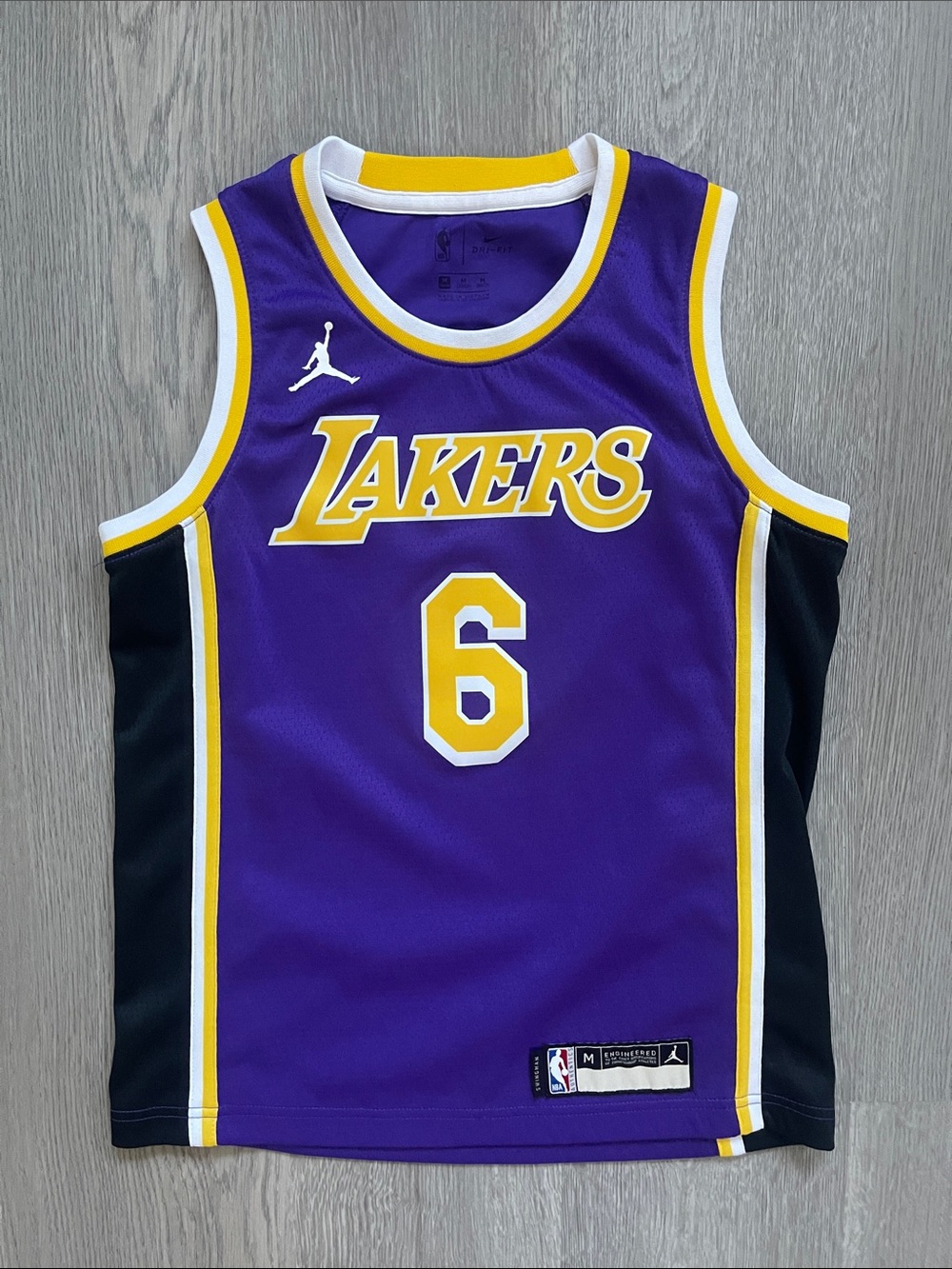 Jordan Kids Boys Lakers James Jersey